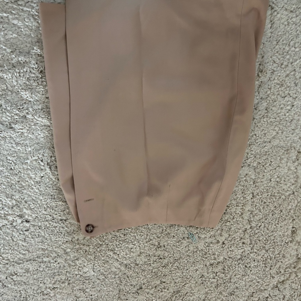 Talbots Women's Tan Midi Skirt